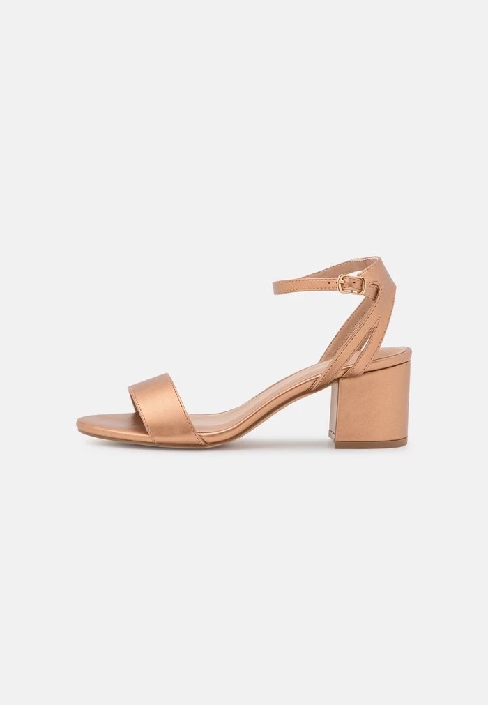 Sandale ANNA FIELD Anna Field Sandals Rose Doré Femme | XBV-0573349